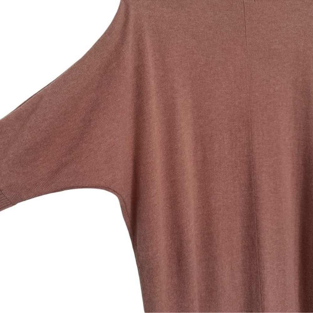 HATCH THE LOU DRESS ROSEWOOD CASHMERE BLEND SWEATER DRESS SIZE P - Picture 7 of 14